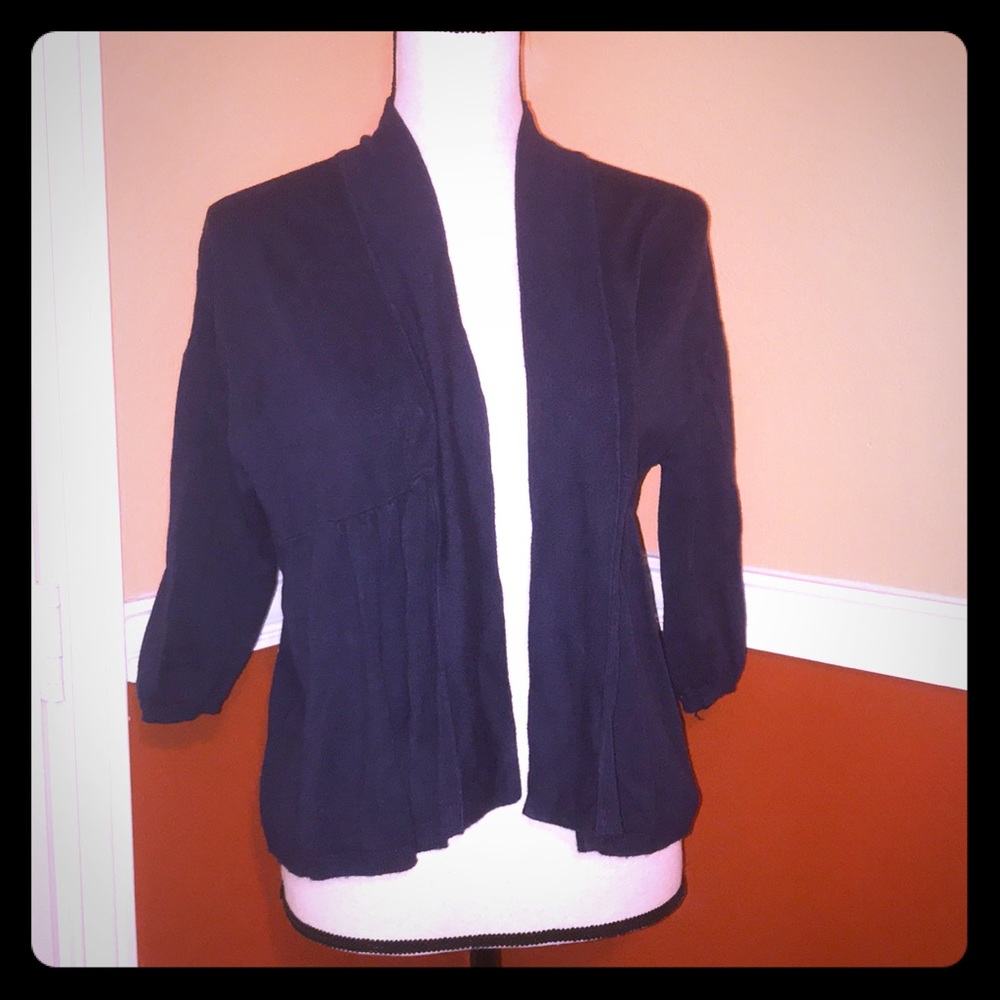Navy blue cardigan